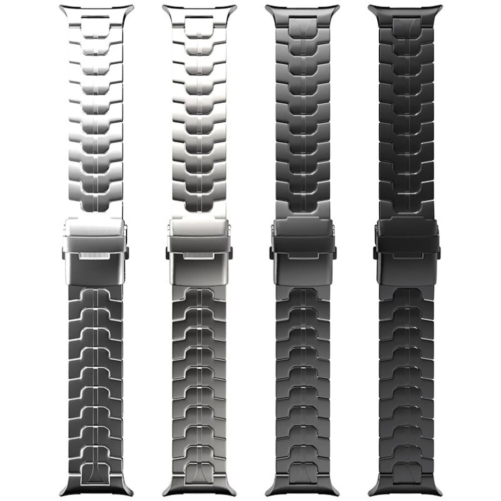 Strap-it® Strap-it Samsung Galaxy Watch Ultra 'Iron' Titanarmband (Silber) Strap-it® Strap-it Samsung Galaxy Watch Ultra 'Iron' Titanarmband (Silber)