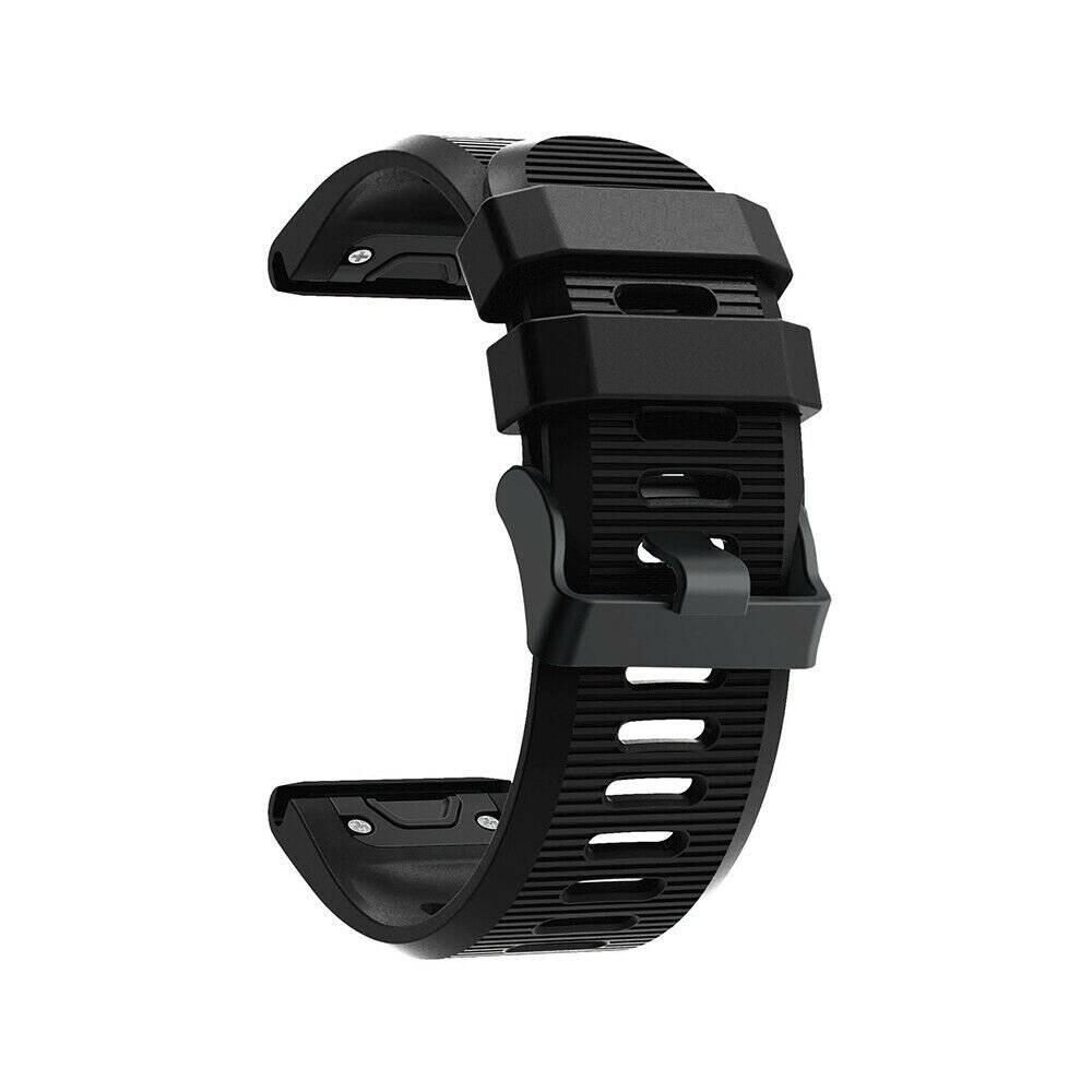 Strap-it® Strap-it Garmin Quatix 3 / 6x / 7x Solar Silikonarmband (Schwarz) Strap-it® Strap-it Garmin Quatix 3 / 6x / 7x Solar Silikonarmband (Schwarz)