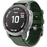 Strap-it® Garmin Quatix 3 / 6x / 7x Solar Silikonarmband (Dunkelgrün) Strap-it® Garmin Quatix 3 / 6x / 7x Solar Silikonarmband (Dunkelgrün)