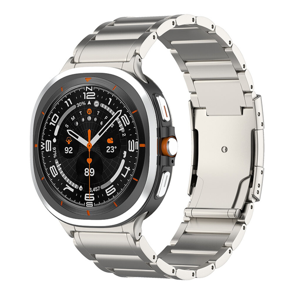 Strap-it® Strap-it Samsung Galaxy Watch Ultra Titanarmband (Titanium)