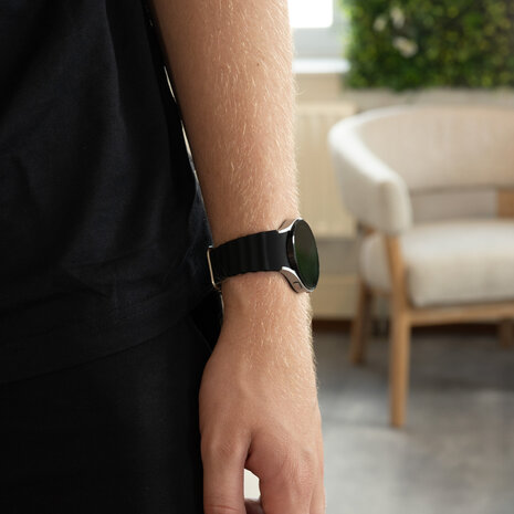 Strap-it® Strap-it Samsung Galaxy Watch 6 - 40mm Ocean Armband (Schwarz) Strap-it® Strap-it Samsung Galaxy Watch 6 - 40mm Ocean Armband (Schwarz)