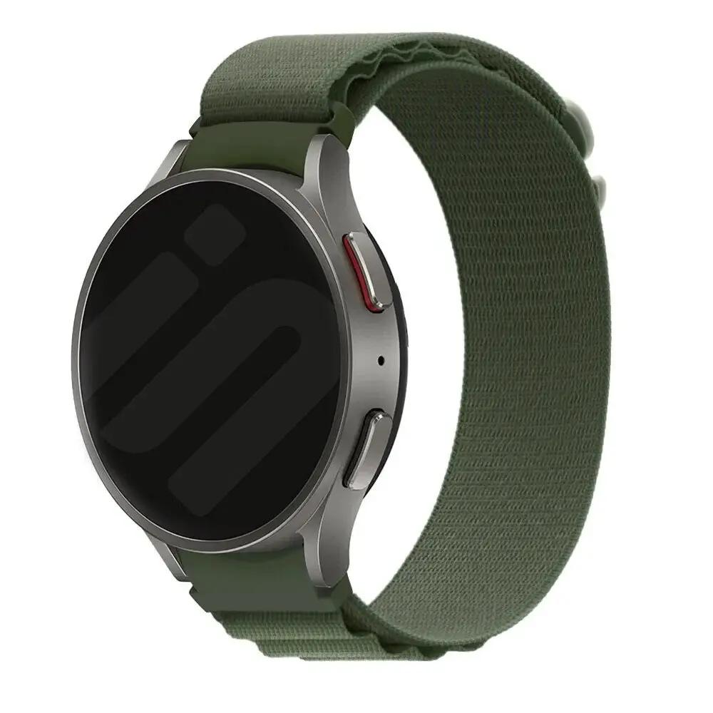 Strap-it® Strap-it Samsung Galaxy Watch 5 Pro Alpine Armband (Grün)