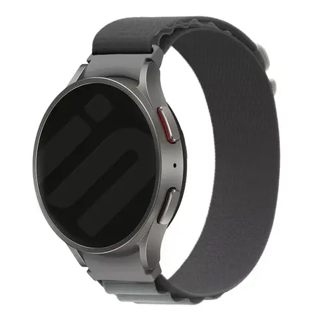 Strap-it® Strap-it Samsung Galaxy Watch 6 Classic 43mm Alpine Armband (Dunkelgrau)