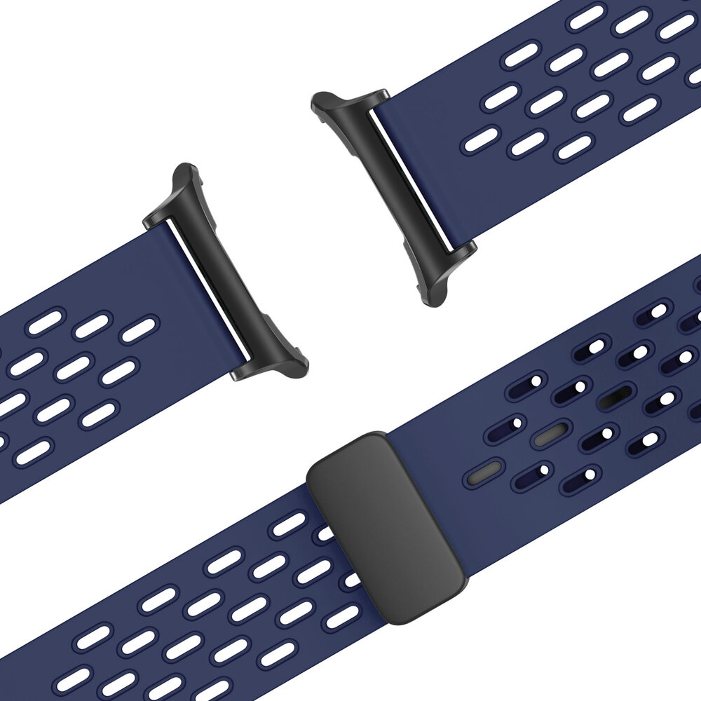 Bandz Bandz Samsung Galaxy Watch Ultra D-buckle Sportarmband 'Air' (Dunkelblau) Bandz Bandz Samsung Galaxy Watch Ultra D-buckle Sportarmband 'Air' (Dunkelblau)