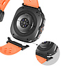 Bandz Bandz Samsung Galaxy Watch Ultra D-buckle Sportarmband 'Air' (Orange) Bandz Bandz Samsung Galaxy Watch Ultra D-buckle Sportarmband 'Air' (Orange)