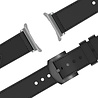 Bandz Bandz Samsung Galaxy Watch Ultra Leder-hybridarmband mit Schnalle (Schwarz) Bandz Bandz Samsung Galaxy Watch Ultra Leder-hybridarmband mit Schnalle (Schwarz)