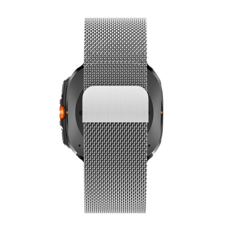 Bandz Bandz Samsung Galaxy Watch Ultra Milanese Loop Armband (Silber) Bandz Bandz Samsung Galaxy Watch Ultra Milanese Loop Armband (Silber)