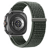 Bandz Bandz Samsung Galaxy Watch Ultra Nylon Loop Armband (Grau-Grün) Bandz Bandz Samsung Galaxy Watch Ultra Nylon Loop Armband (Grau-Grün)