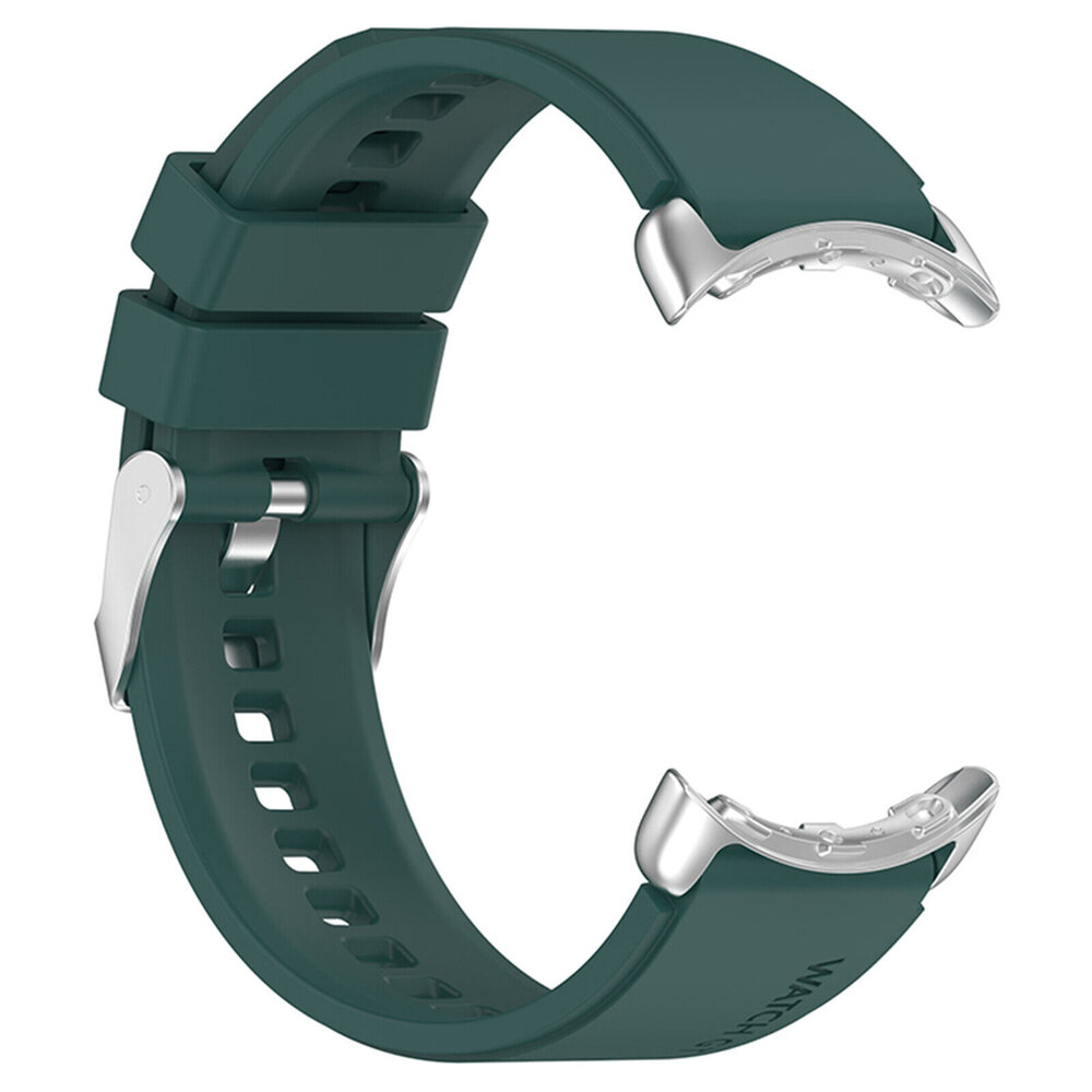 Strap-it® Strap-it Google Pixel Watch 3 - 41mm Silikonarmband (Dunkelgrün)
