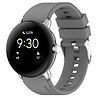 Strap-it® Strap-it Google Pixel Watch 3 - 41mm Silikonarmband (Grau) Strap-it® Strap-it Google Pixel Watch 3 - 41mm Silikonarmband (Grau)