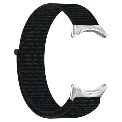 Strap-it® Strap-it Google Pixel Watch 3 - 41mm Nylonarmband (Schwarz)