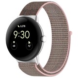 Strap-it® Google Pixel Watch 3 - 41mm Nylonarmband (Rosa)