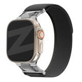 Bandz Bandz Apple Watch Trail Loop Armband 'Mecha' (Schwarz) Bandz Bandz Apple Watch Trail Loop Armband 'Mecha' (Schwarz)