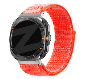 Bandz Bandz Samsung Galaxy Watch Ultra Nylon Loop Armband (Orange) Bandz Bandz Samsung Galaxy Watch Ultra Nylon Loop Armband (Orange)