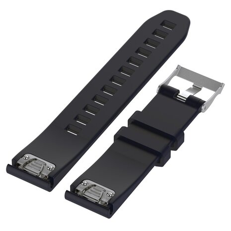 Strap-it® Strap-it Garmin Fenix 8 - 47mm glänzendes Silikonarmband (Dunkelblau) Strap-it® Strap-it Garmin Fenix 8 - 47mm glänzendes Silikonarmband (Dunkelblau)