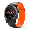 Strap-it® Strap-it Garmin Fenix 8 - 51mm magnetisches Silikonarmband (Schwarz/Orange) Strap-it® Strap-it Garmin Fenix 8 - 51mm magnetisches Silikonarmband (Schwarz/Orange)