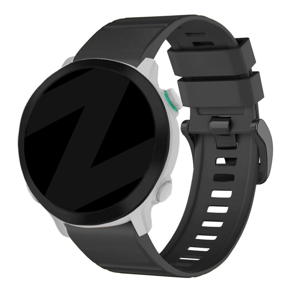 Strap-it® Bandz Garmin Fenix 5x/6x Silikonarmband mit Schnalle (Schwarz) Strap-it® Bandz Garmin Fenix 5x/6x Silikonarmband mit Schnalle (Schwarz)