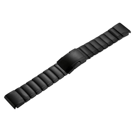 Strap-it® Strap-it Garmin Fenix E Metallarmband (Schwarz) Strap-it® Strap-it Garmin Fenix E Metallarmband (Schwarz)