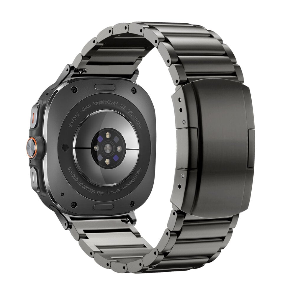 Bandz Bandz Samsung Galaxy Watch Ultra Titan Armband 'Classic' (Graphit)