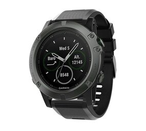 Strap-it® Garmin Enduro 1 / 2 / 3 Silikonarmband (Schwarz) Strap-it® Garmin Enduro 1 / 2 / 3 Silikonarmband (Schwarz)