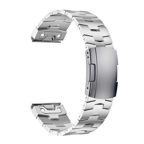 Strap-it® Strap-it Garmin Enduro 1 / 2 / 3 Titanarmband (Silber) Strap-it® Strap-it Garmin Enduro 1 / 2 / 3 Titanarmband (Silber)