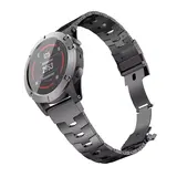 Strap-it® Garmin Enduro 1 / 2 / 3 Titanarmband (Graphit) Strap-it® Garmin Enduro 1 / 2 / 3 Titanarmband (Graphit)