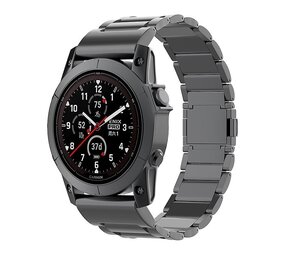 Strap-it® Garmin Enduro 1 / 2 / 3 magnetisches Titanarmband (Schwarz) Strap-it® Garmin Enduro 1 / 2 / 3 magnetisches Titanarmband (Schwarz)