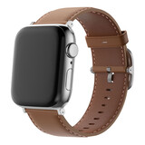 Bandz Bandz Apple Watch Lederarmband 'Classic' (Hellbraun)