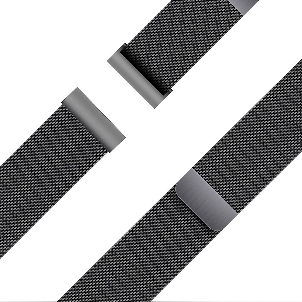 Bandz Bandz Withings ScanWatch Nova Milanese Loop Armband (Schwarz) Bandz Bandz Withings ScanWatch Nova Milanese Loop Armband (Schwarz)