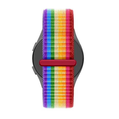 Bandz Bandz Withings ScanWatch Nova Nylon Loop Armband (Regenbogen) Bandz Bandz Withings ScanWatch Nova Nylon Loop Armband (Regenbogen)