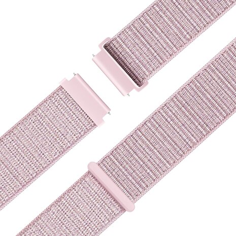 Bandz Bandz Withings ScanWatch Nova Nylon Loop Armband (Rosa) Bandz Bandz Withings ScanWatch Nova Nylon Loop Armband (Rosa)