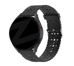 Bandz Bandz Withings ScanWatch Nova Silikonarmband mit Blumenmuster (Schwarz) Bandz Bandz Withings ScanWatch Nova Silikonarmband mit Blumenmuster (Schwarz)