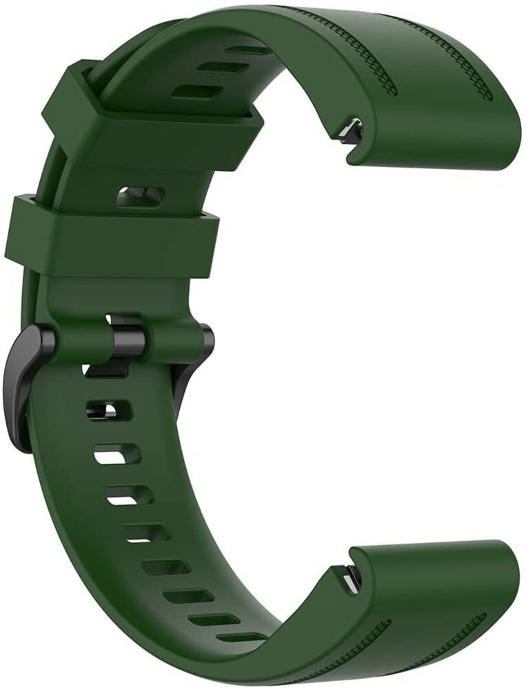 Strap-it® Strap-it Garmin Fenix 8 - 43mm Silikonarmband (Armeegrün) Strap-it® Strap-it Garmin Fenix 8 - 43mm Silikonarmband (Armeegrün)