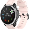 Strap-it® Strap-it Garmin Fenix 8 - 43mm Silikonarmband (Hellrosa) Strap-it® Strap-it Garmin Fenix 8 - 43mm Silikonarmband (Hellrosa)