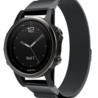 Strap-it® Strap-it Garmin Fenix 8 - 43mm Milanese Armband (Schwarz) Strap-it® Strap-it Garmin Fenix 8 - 43mm Milanese Armband (Schwarz)