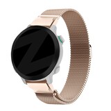 Bandz Bandz Garmin Fenix 8 - 43mm Milanese Loop Armband (Roségold)