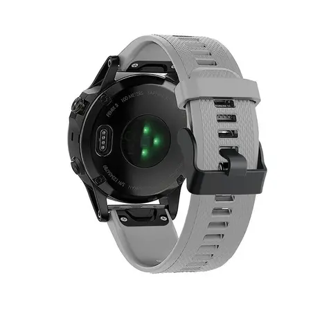 Strap-it® Strap-it Garmin Epix Gen 2 Silikonarmband (Grau) Strap-it® Strap-it Garmin Epix Gen 2 Silikonarmband (Grau)