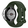 Strap-it® Strap-it Google Pixel Watch 1/2 Classic Silikonarmband (Dunkelgrün) Strap-it® Strap-it Google Pixel Watch 1/2 Classic Silikonarmband (Dunkelgrün)