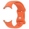 Strap-it® Strap-it Google Pixel Watch 3 - 45mm Classic Silikonarmband (Orange) Strap-it® Strap-it Google Pixel Watch 3 - 45mm Classic Silikonarmband (Orange)
