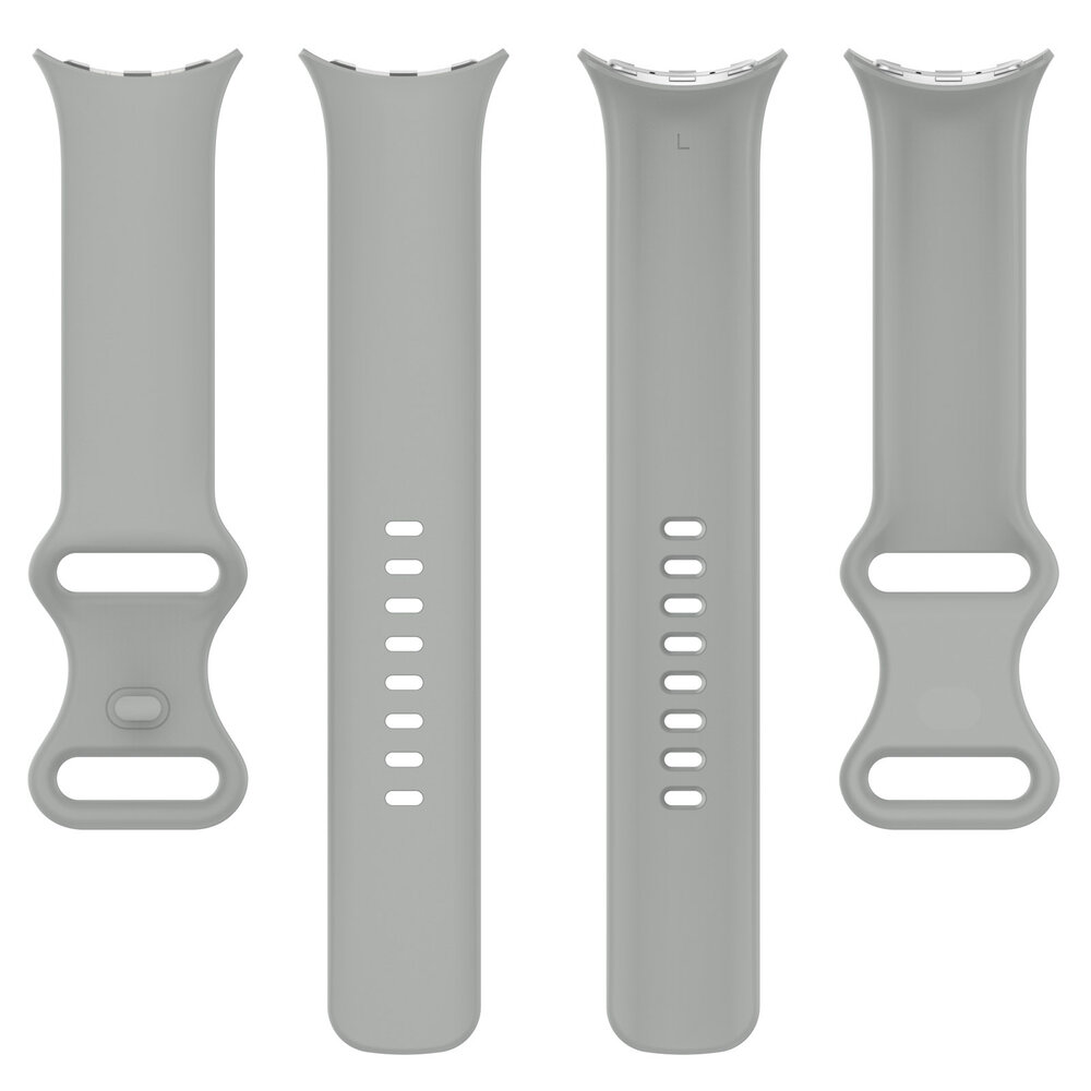 Strap-it® Strap-it Google Pixel Watch 3 - 41mm Classic Silikonarmband (Grau) Strap-it® Strap-it Google Pixel Watch 3 - 41mm Classic Silikonarmband (Grau)