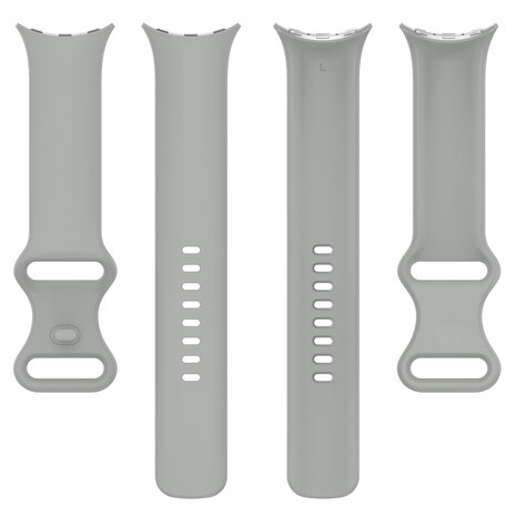 Strap-it® Strap-it Google Pixel Watch 3 - 41mm Classic Silikonarmband (Grau) Strap-it® Strap-it Google Pixel Watch 3 - 41mm Classic Silikonarmband (Grau)