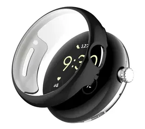 Strap-it® Google Pixel Watch 3 - 45mm TPU Hülle (Schwarz)