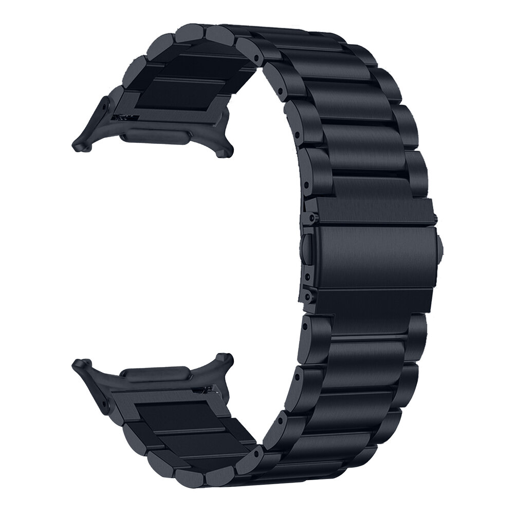 Strap-it® Strap-it Samsung Galaxy Watch Ultra Stahlarmband (Titanium Gray) Strap-it® Strap-it Samsung Galaxy Watch Ultra Stahlarmband (Titanium Gray)