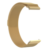 Strap-it® Uhrenarmband 22mm Milanaise - Schnellverschluss (Gold) Strap-it® Uhrenarmband 22mm Milanaise - Schnellverschluss (Gold)