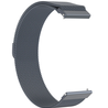 Strap-it® Strap-it Uhrenarmband 22mm Milanaise - Schnellverschluss (Grau) Strap-it® Strap-it Uhrenarmband 22mm Milanaise - Schnellverschluss (Grau)