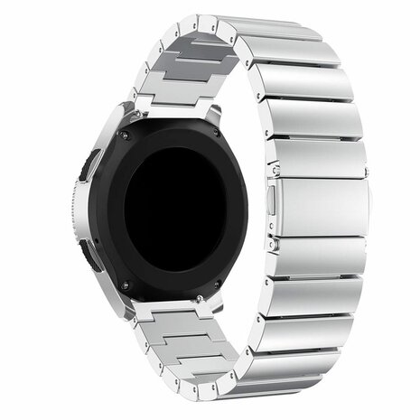 Strap-it® Strap-it Uhrenarmband 22mm Metall - Schnellverschluss (Silber)