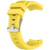 Strap-it® Uhrenarmband 20mm Silikon - Schnellverschluss (Gelb)