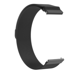 Strap-it® Uhrenarmband 20mm Milanaise - Schnellverschluss (Schwarz) Strap-it® Uhrenarmband 20mm Milanaise - Schnellverschluss (Schwarz)