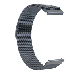 Strap-it® Uhrenarmband 20mm Milanaise - Schnellverschluss (Grau) Strap-it® Uhrenarmband 20mm Milanaise - Schnellverschluss (Grau)