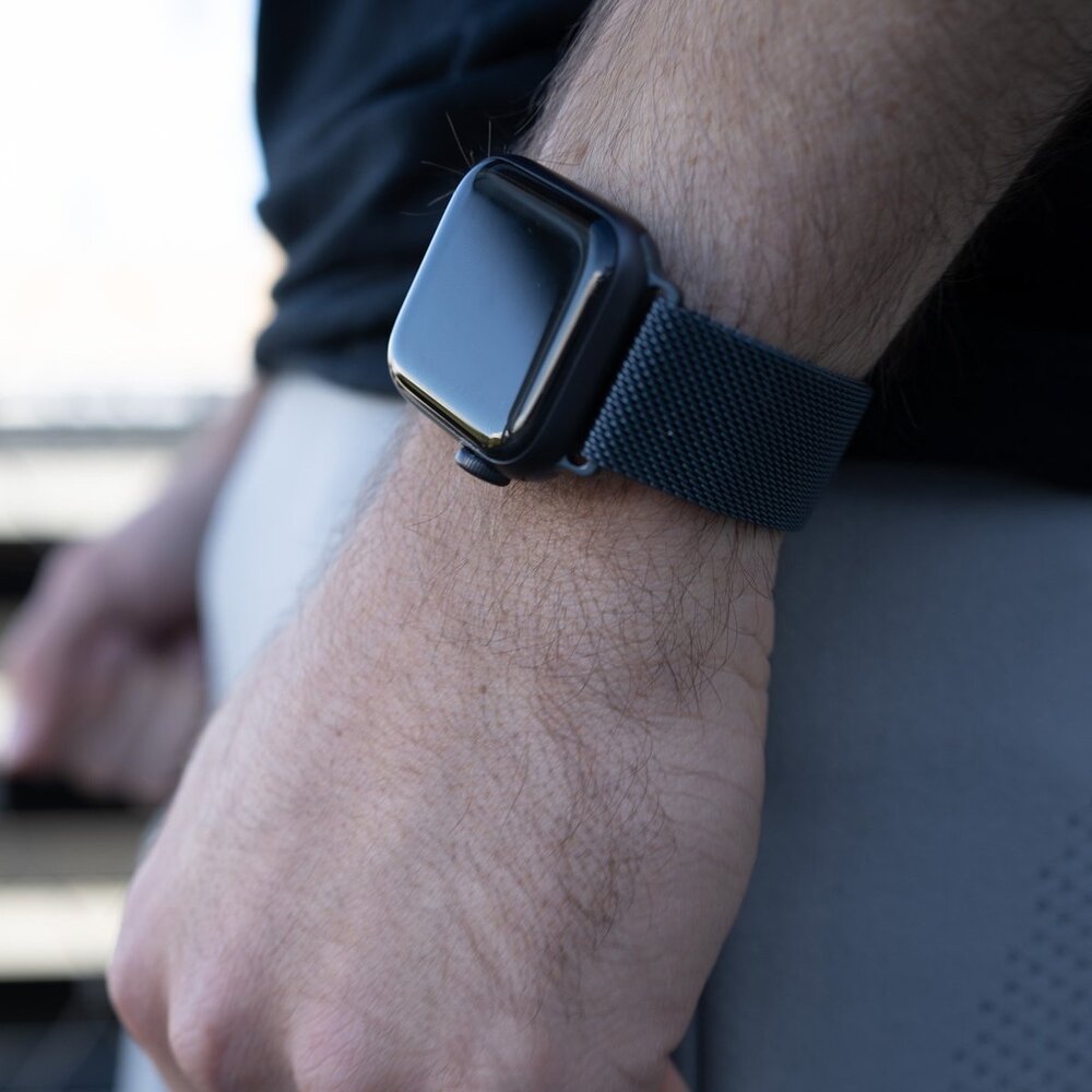 Strap-it® Strap-it Uhrenarmband 20mm Milanaise - Schnellverschluss (Blau)